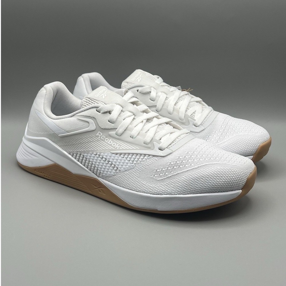 Reebok Nano X4 CrossFit White Gum Training ShoeS - Women's Size 8.5 NEW